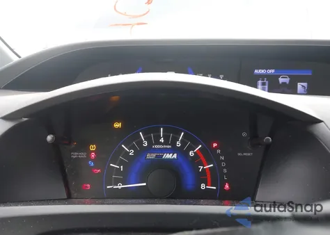 2012 Honda Civic Hybrid from USA, damaged, VIN JHMFB4F22CS001565